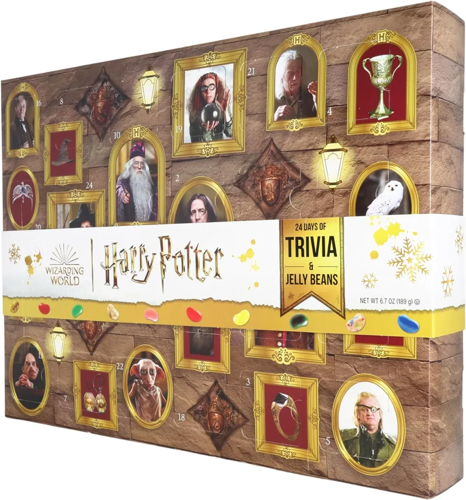 Harry Potter™ Trivia Advent Calendar with 6.7 oz of Jelly Beans