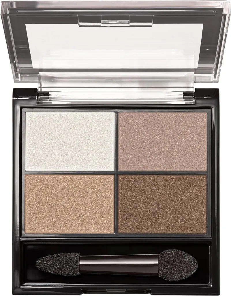 Revlon Eyeshadow Palette, ColorStay Day to Night Up to 24 Hour Eye Makeup, Velvety Pigmented Blendable Matte  Shimmer Finishes, 555 Moonlit, 0.16 Oz