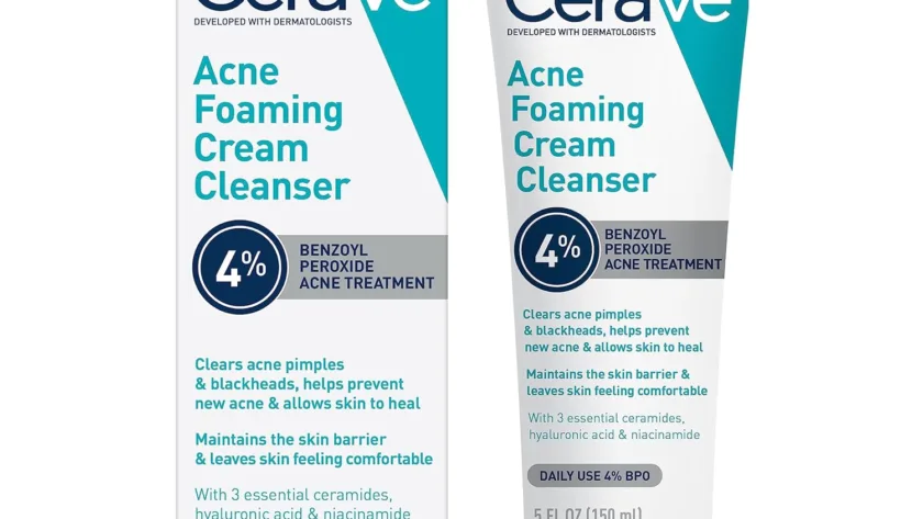 cerave acne foaming cream cleanser review