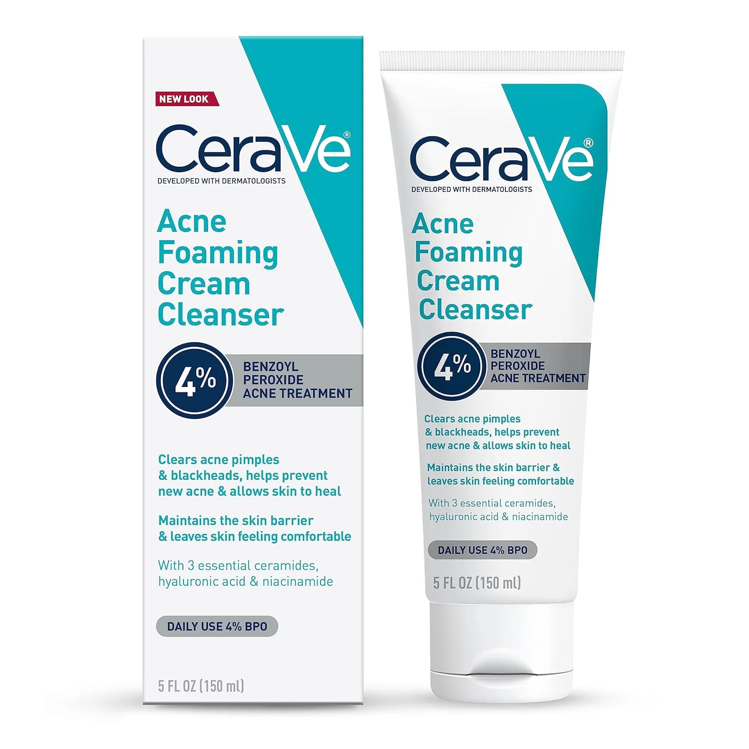 CeraVe Acne Foaming Cream Cleanser Review | Elitebeautytrends.com