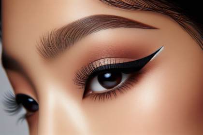 how to apply winged eyeliner