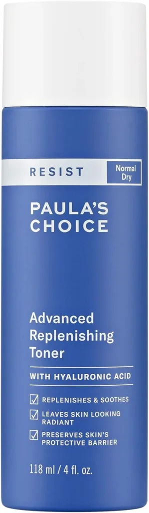 Paulas Choice-Resist Advanced Replenishing Anti-Aging Toner, 4 Ounce Bottle, with Vitamins C  E