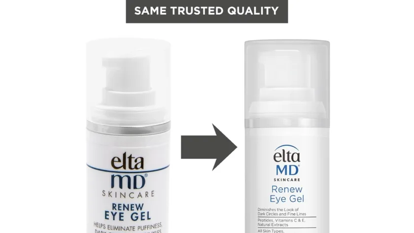 eye gel comparison eltamd eight saints anti aging creams