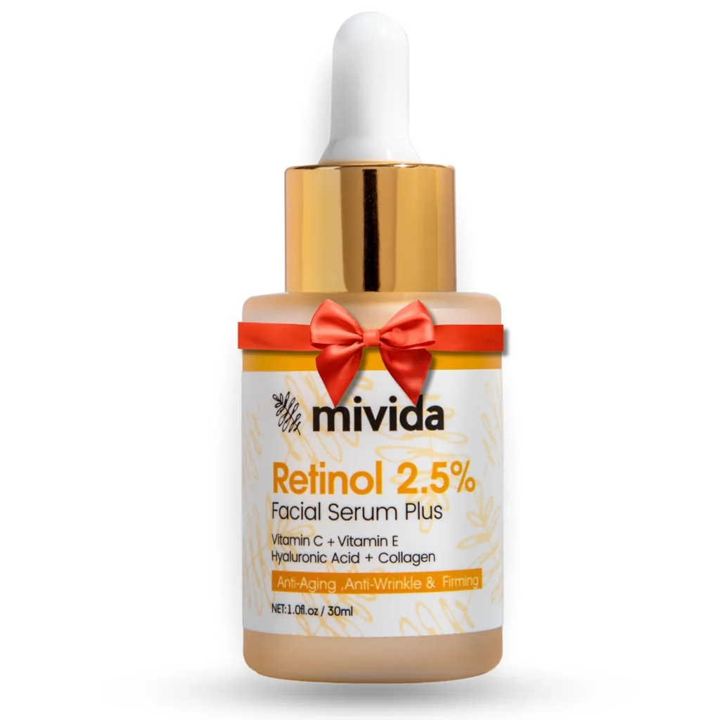 Firming 2.5% Retinol Serum | Anti-Aging Serum with Hyaluronic Acid, Vitamin C, Vitamin E  Collagen for Smoothing Fine Lines and Skin Brightening | 1 fl oz