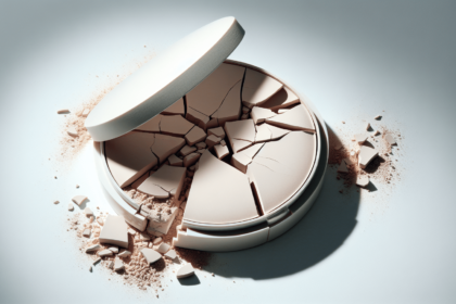 how can i fix a broken powder compact