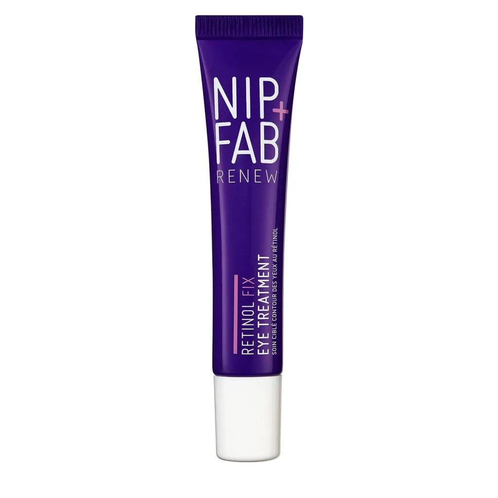 Nip+Fab Retinol Fix Eye Treatment Cream 15 ml | Encapsulated Pure Retinol | De-puffs, Firms and Tackles Dark Circles | Vitamin C | Help Smooth Fine Lines | Ceramides and Hyaluronic Acid