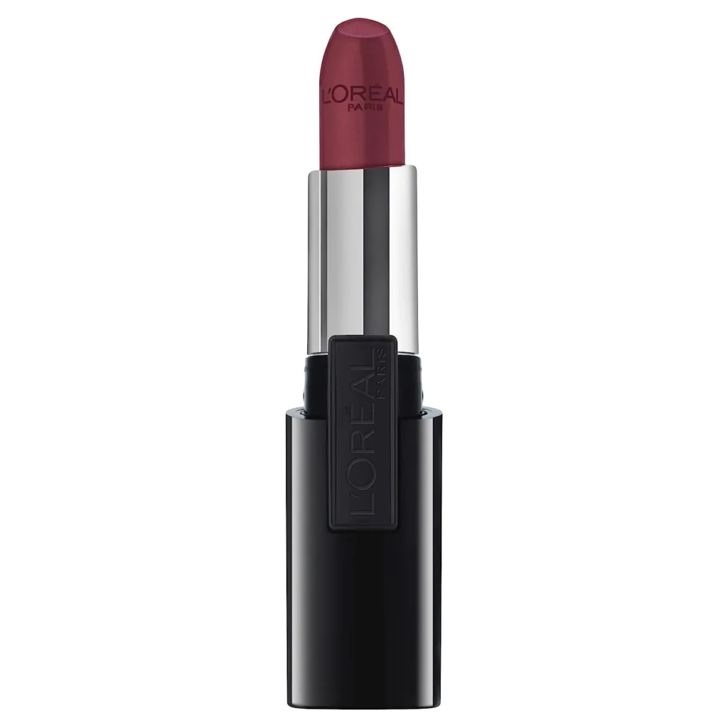 LOréal Paris Infallible Le Rouge Lipstick, Persistent Plum, 0.09 oz.