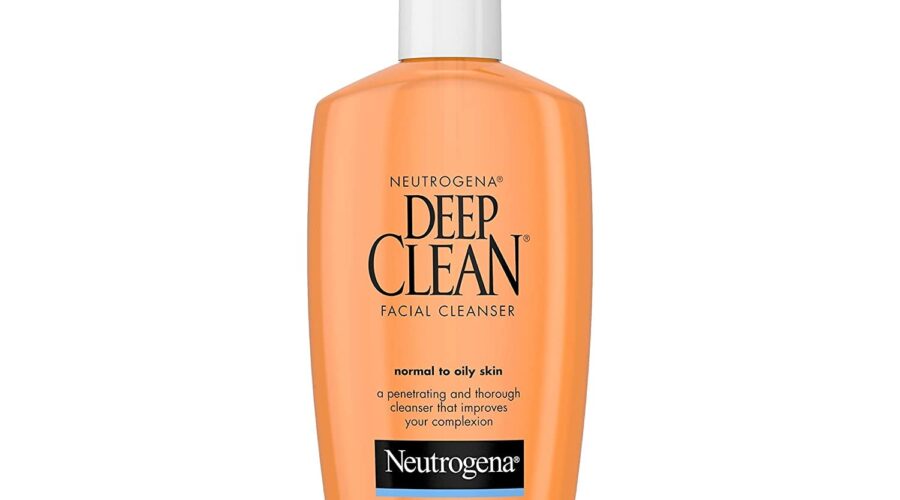 neutrogena deep clean daily facial cleanser with beta hydroxy acid for normal to oily skin alcohol free oil free non com