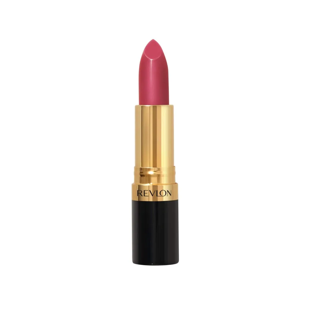 Revlon Super Lustrous Lipstick, High Impact Lipcolor with Moisturizing Creamy Formula, Infused with Vitamin E and Avocado Oil in Nudes  Browns, Brazilian Tan (672) 0.15 oz