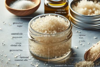 how to make diy sugar scrub