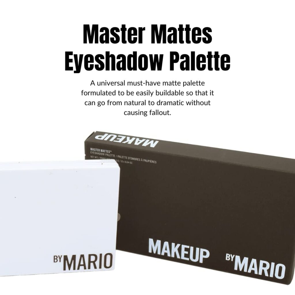 MAKEUP BY MARIO Master Mattes™ Eyeshadow Palette 12 x 0.03 oz/ 1 g null 12 x 0.03 oz/ 1 g