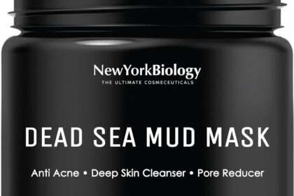 new york biology dead sea mud mask for face and body spa quality pore reducer for acne blackheads oily skin natural skin