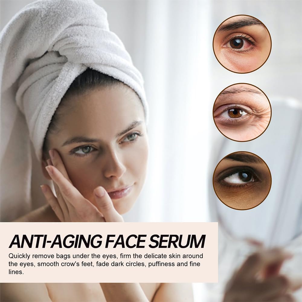 2024 New Brilliance Pump Serum,Brilliance Pump Anti Aging Serum,Brilliance Cream,Age Defying Eye Serum,Brilliance Face Cream,Age-Defying Eye Serum (2SET)